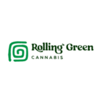 rolling green cannabis logo