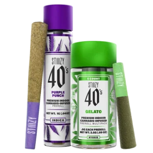 Stiiizy 40's Pineapple Express 5-Pack (The Pre-Roll Move)