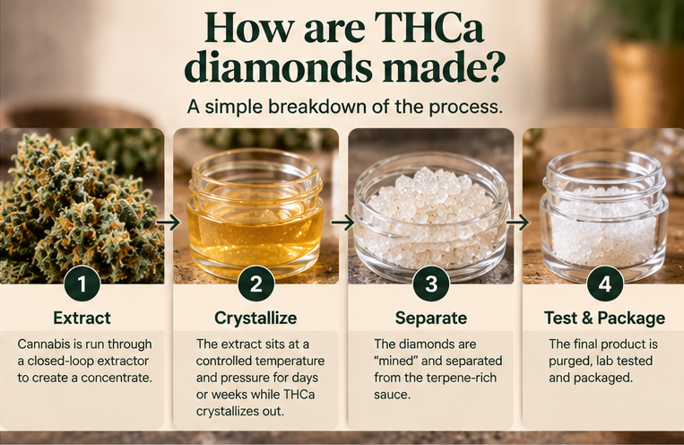 How are THCa Diamonds Made Guide