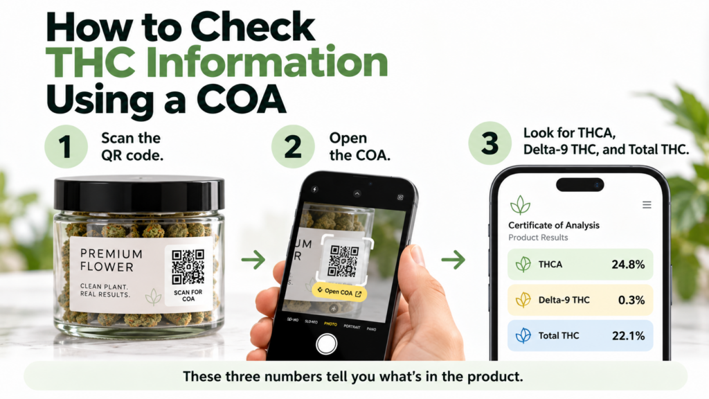 Step by step on how to see the COA