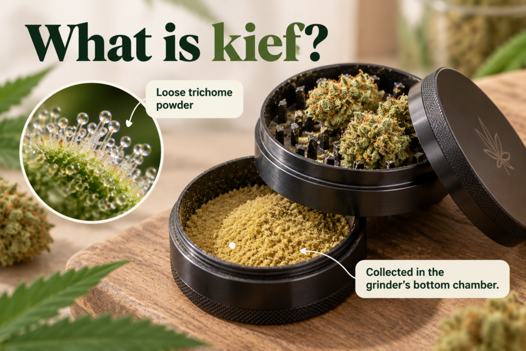 An image of kief, showing what it is.